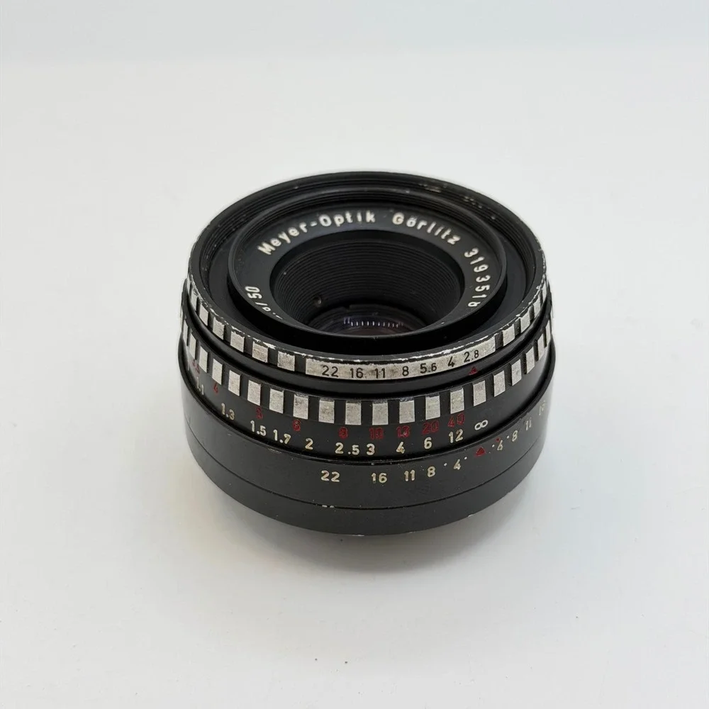 Meyer-Optik Görlitz Domiplan 50mm f2.8 M42 Mount Zebra Vintage Lens 3193518